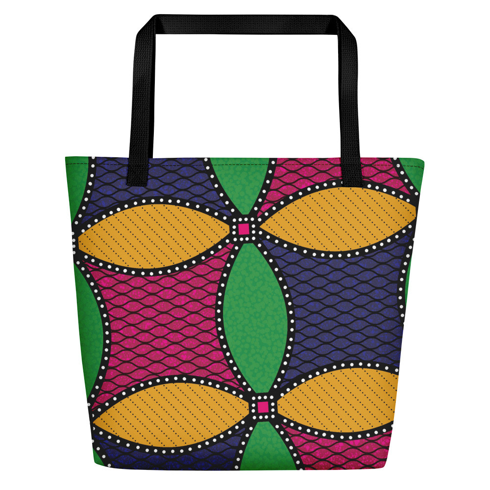 Windmills Inspired Beach Bag