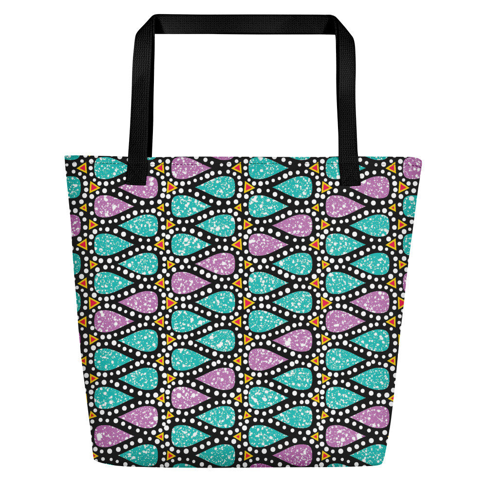 Icy Drops Beach Bag