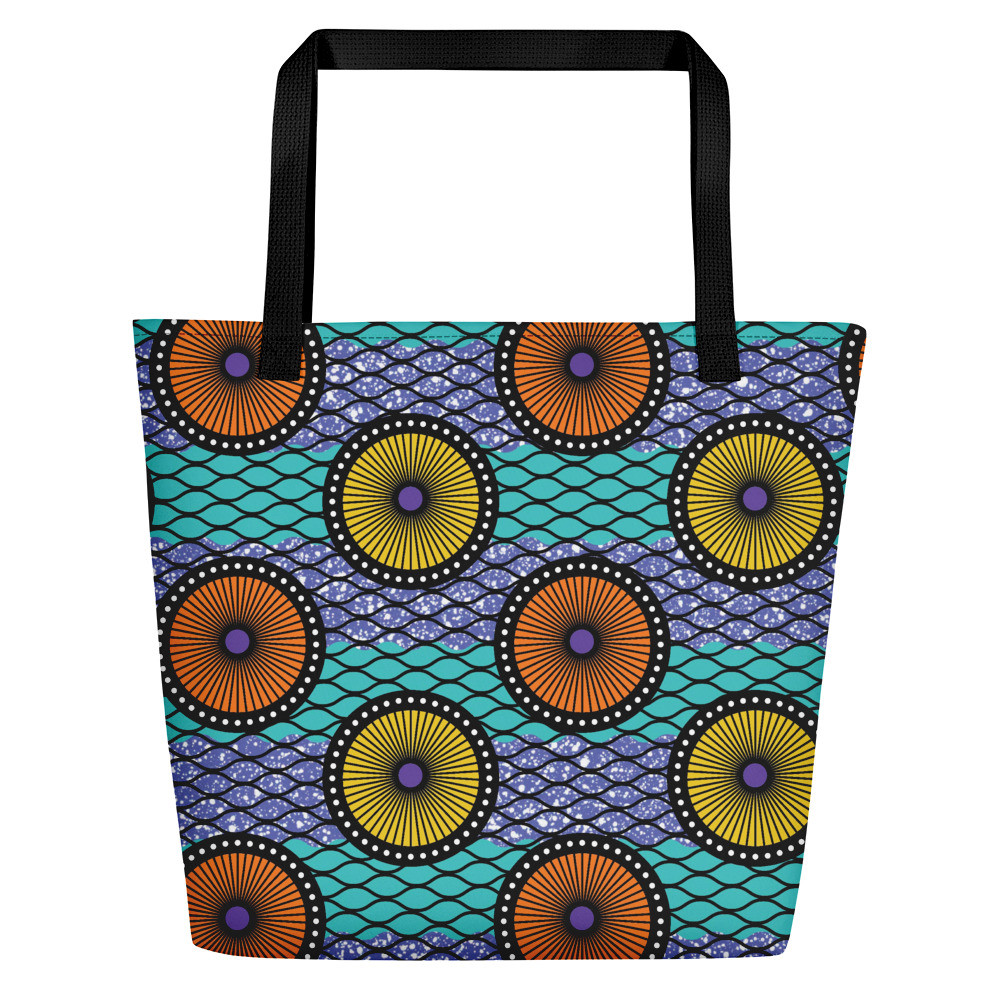 Ankara Circles Beach Bag II 