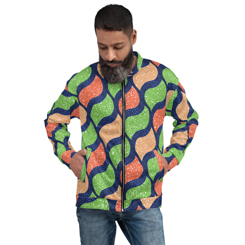 Autumn Vibes Unisex Bomber Jacket