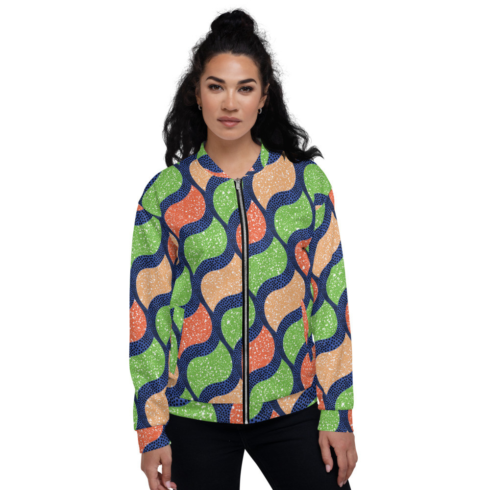 Autumn Vibes Unisex Bomber Jacket