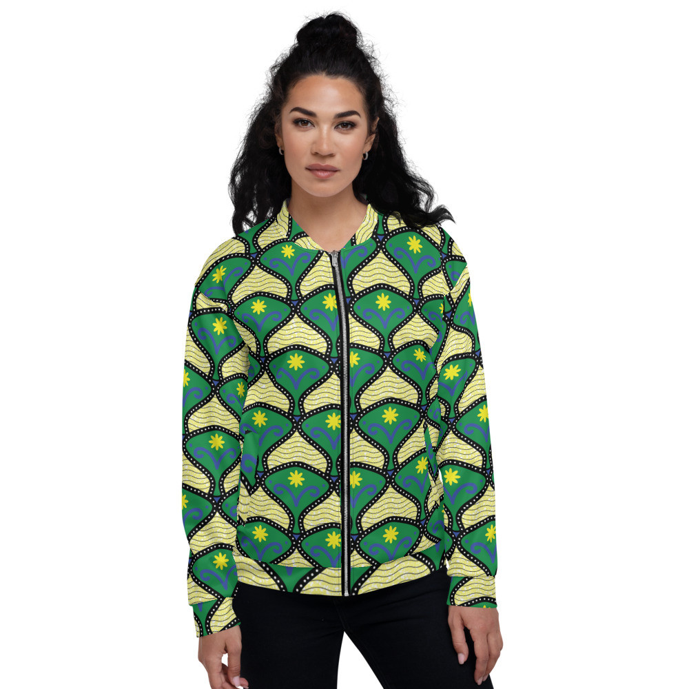 Spring Vibes Unisex Bomber Jacket