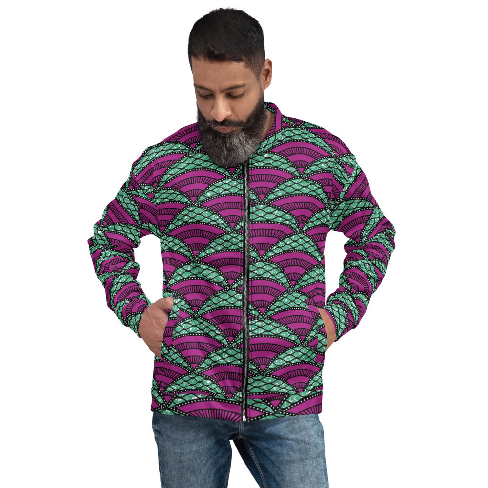 Parachutes Inspired Unisex Bomber Jacket
