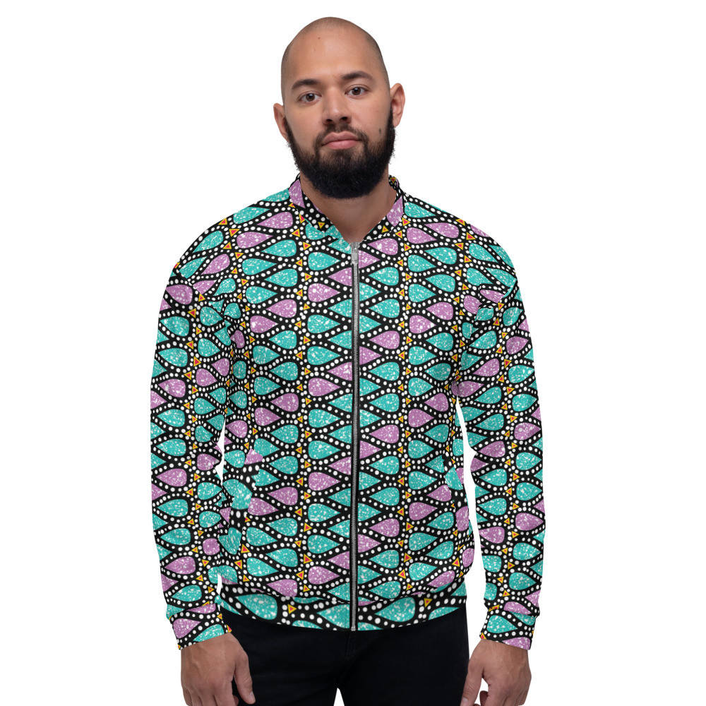 Icy Drops Unisex Bomber Jacket