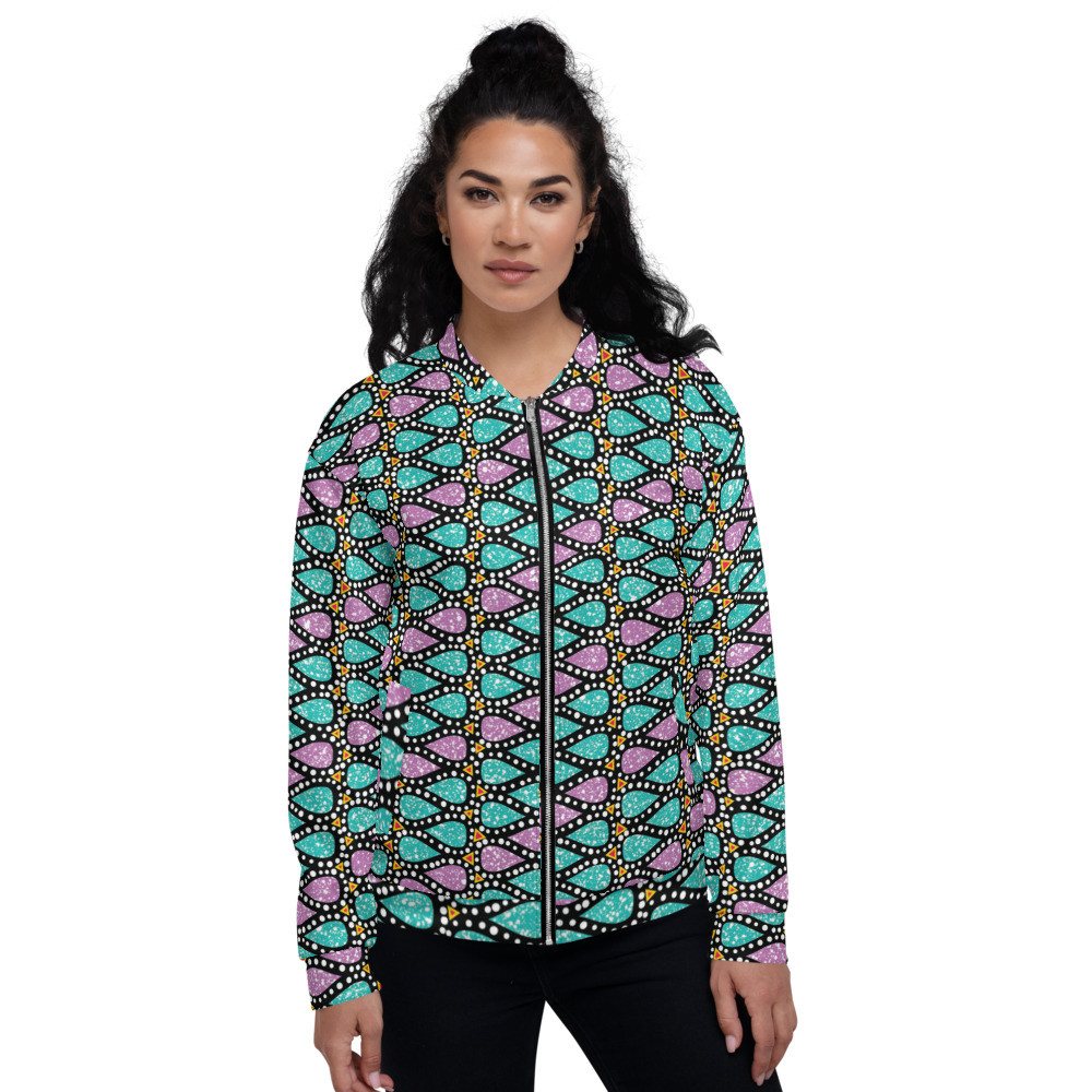 Icy Drops Unisex Bomber Jacket