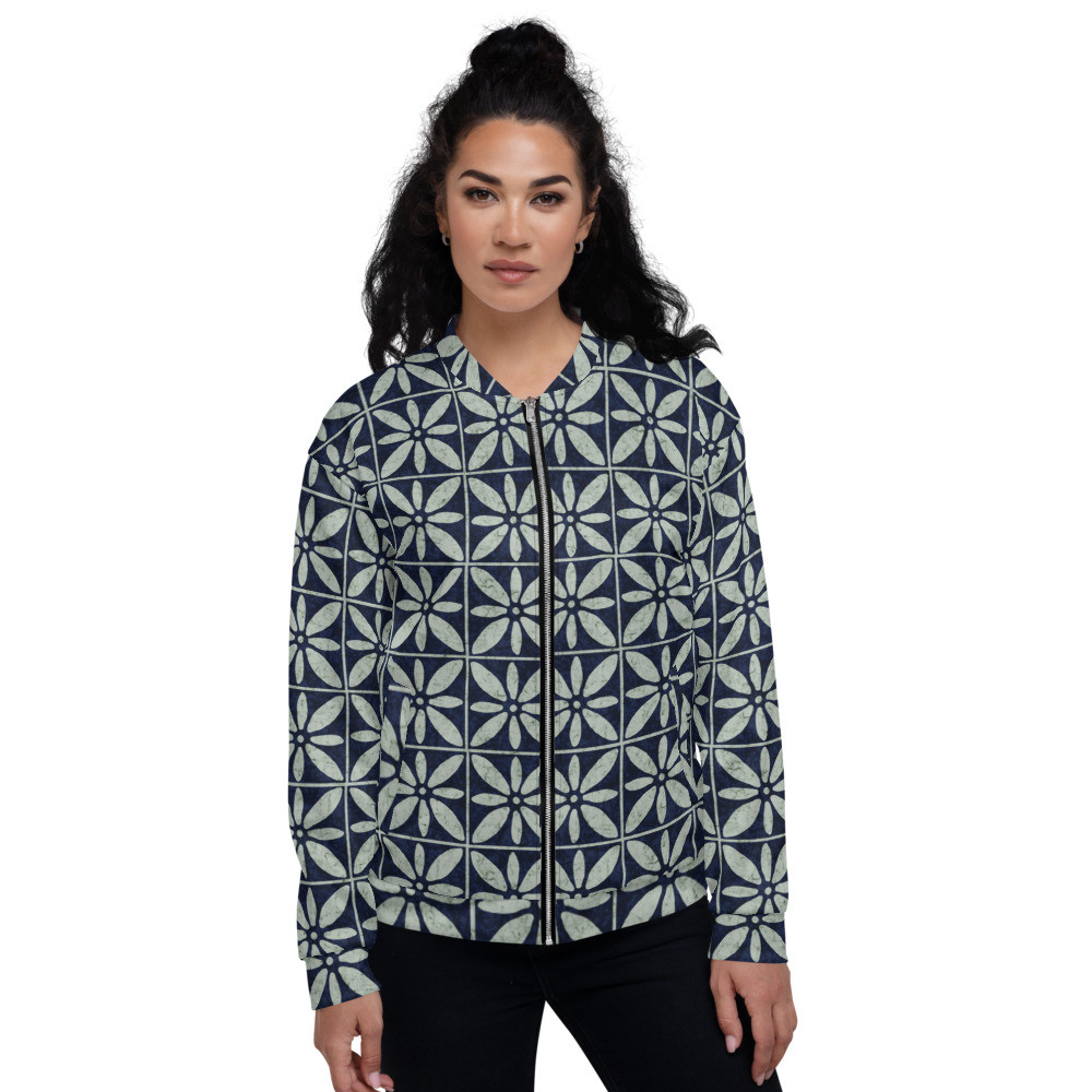 Adire Unisex Bomber Jacket II