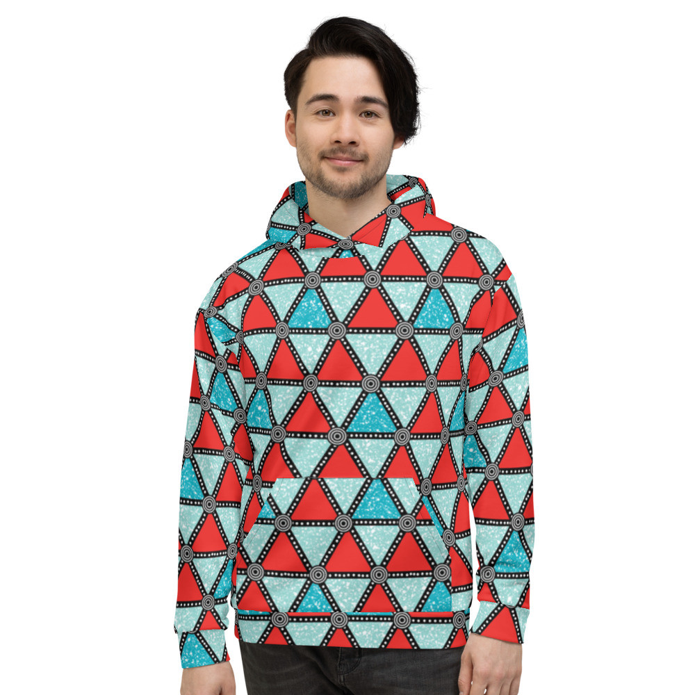 Triangles Unisex Hoodie