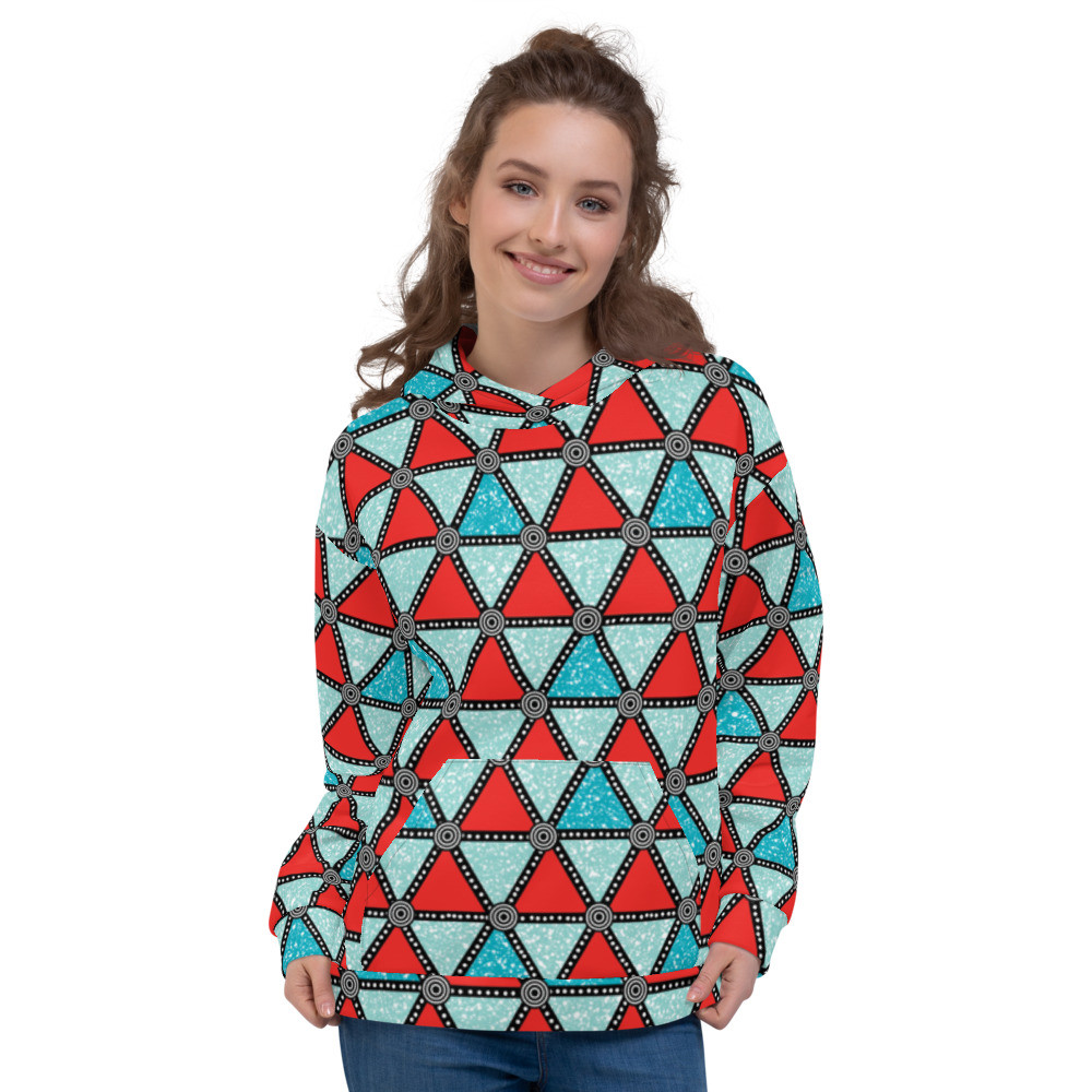 Triangles Unisex Hoodie