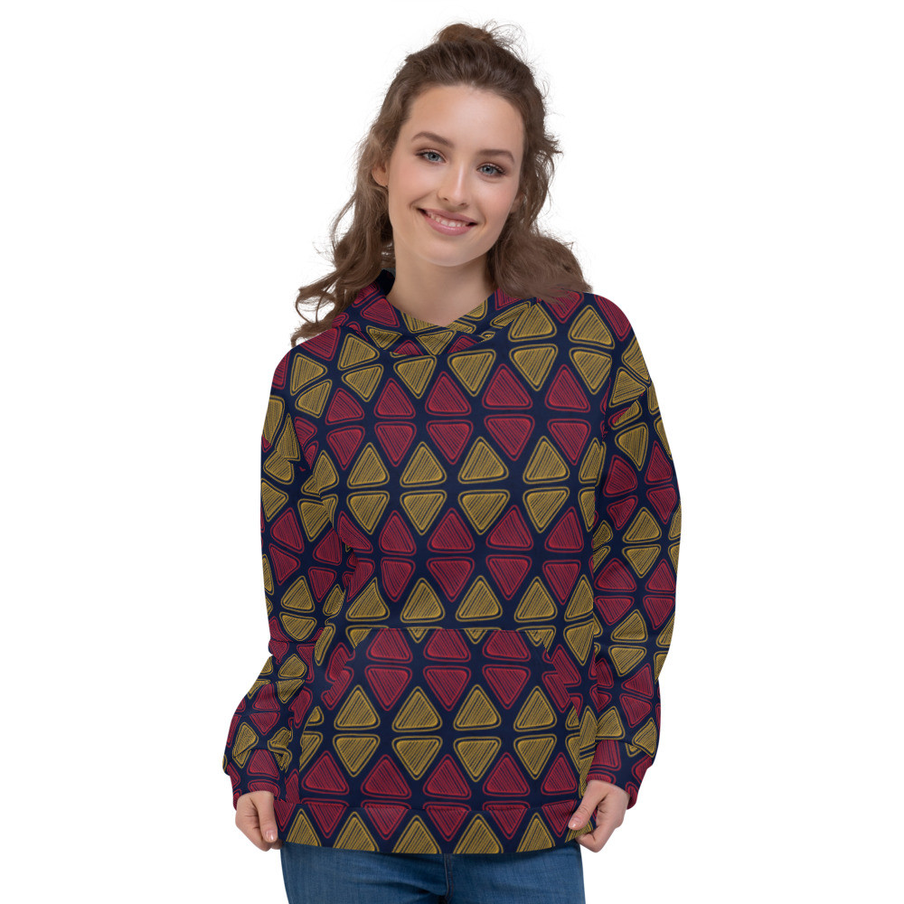Triangles Unisex Hoodie II 