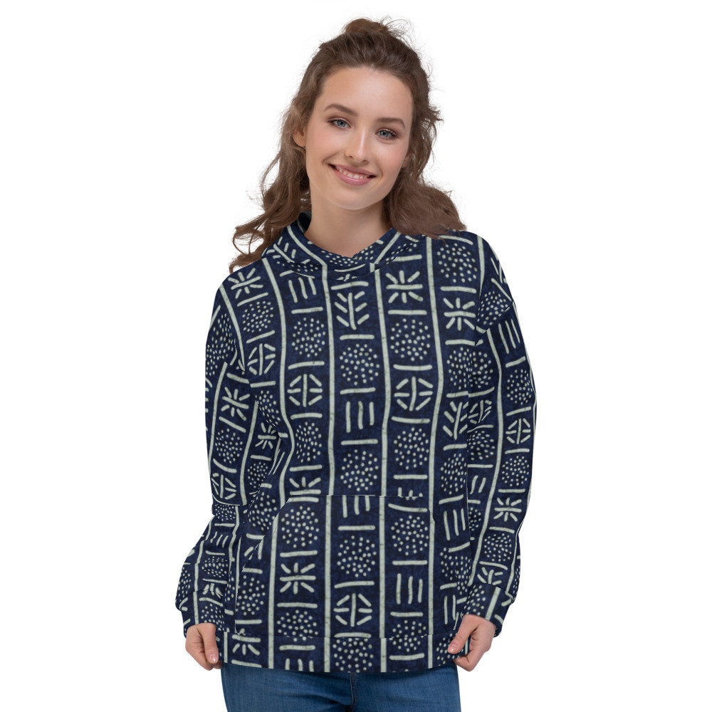 Adire Unisex Hoodie IV