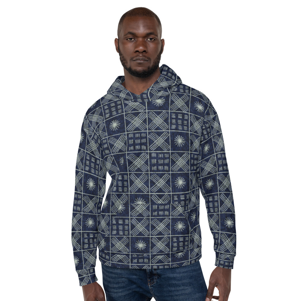 Adire Unisex Hoodie VI