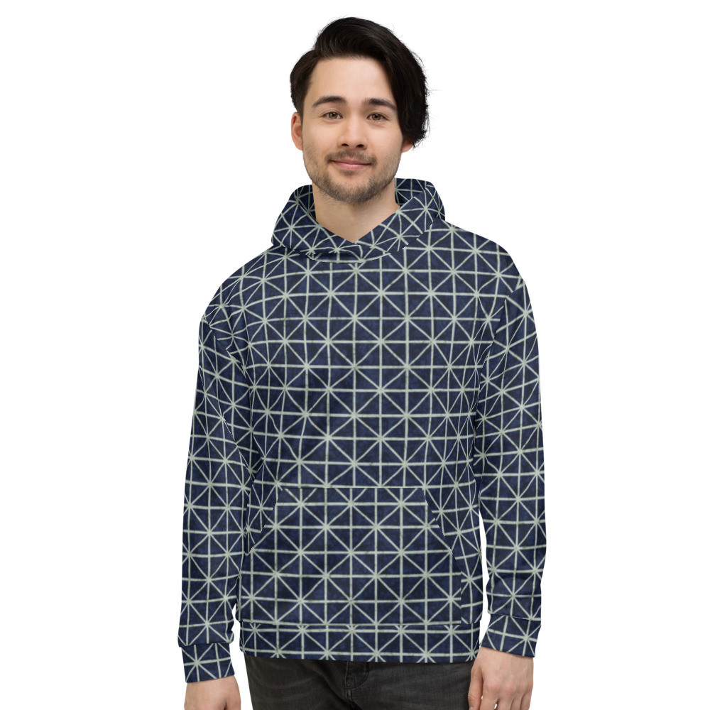 Adire Unisex Hoodie VIII 