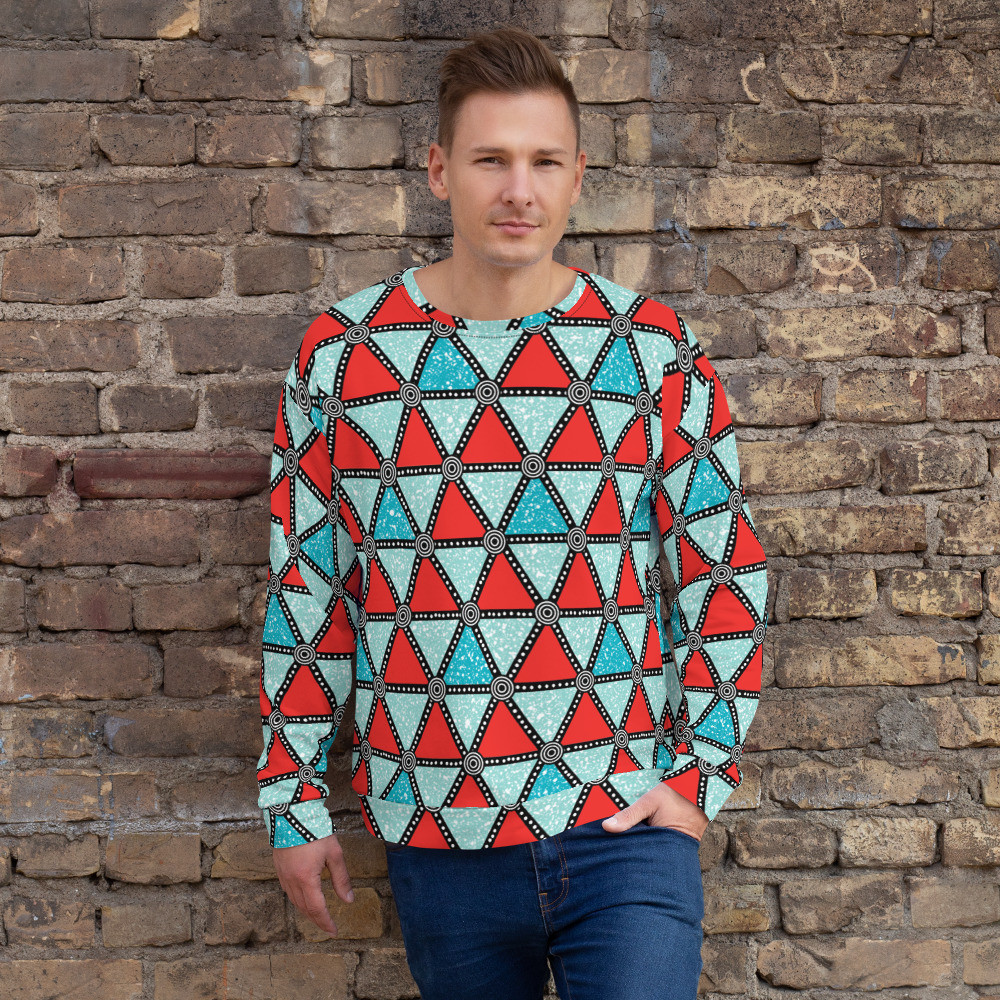 Triangles Unisex Sweatshirt