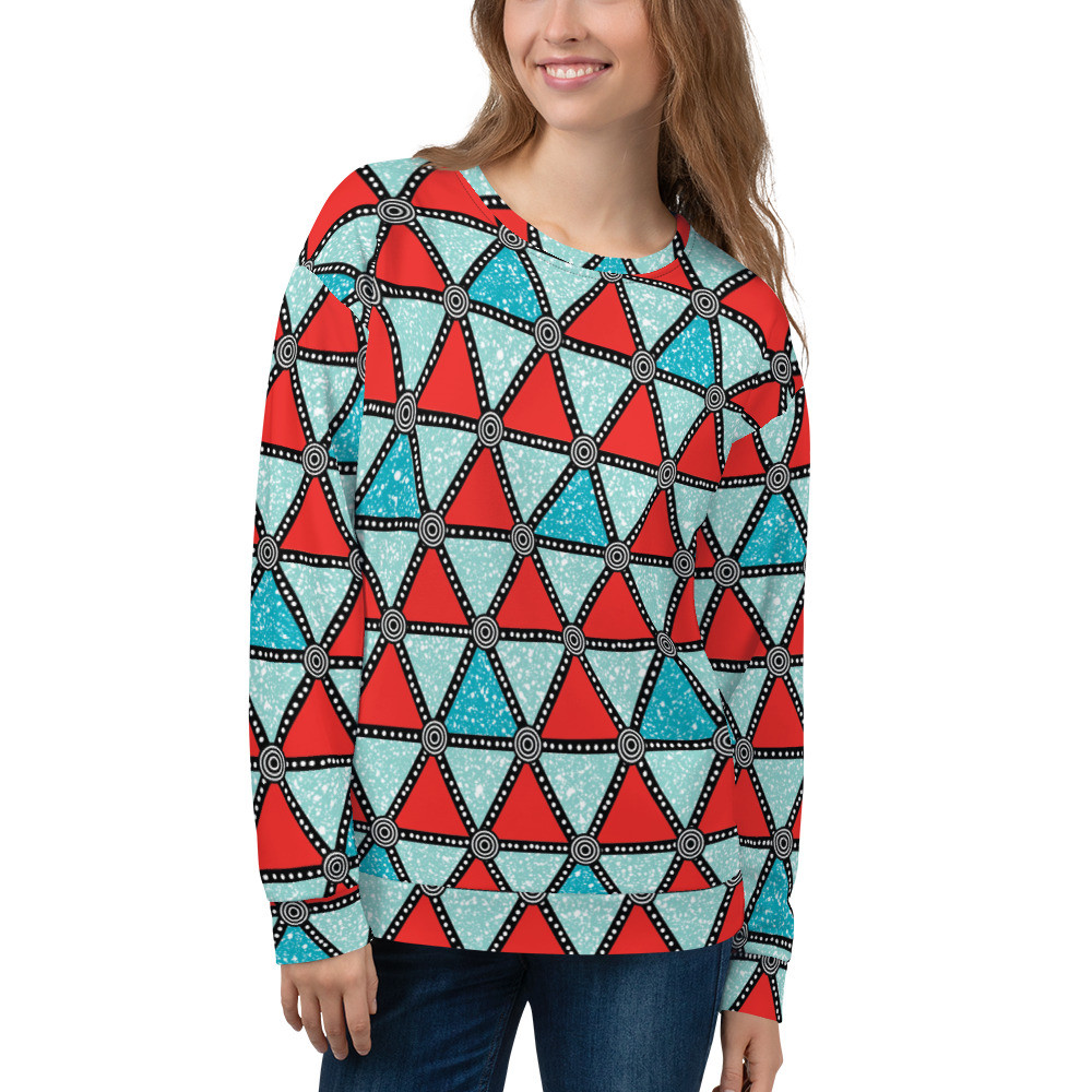 Triangles Unisex Sweatshirt