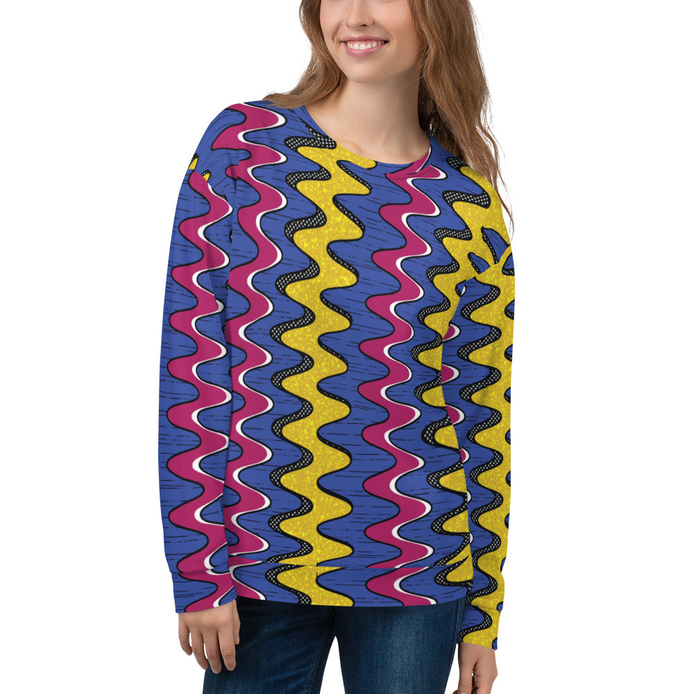Squiggly Drip Unisex Sweatshirt II 