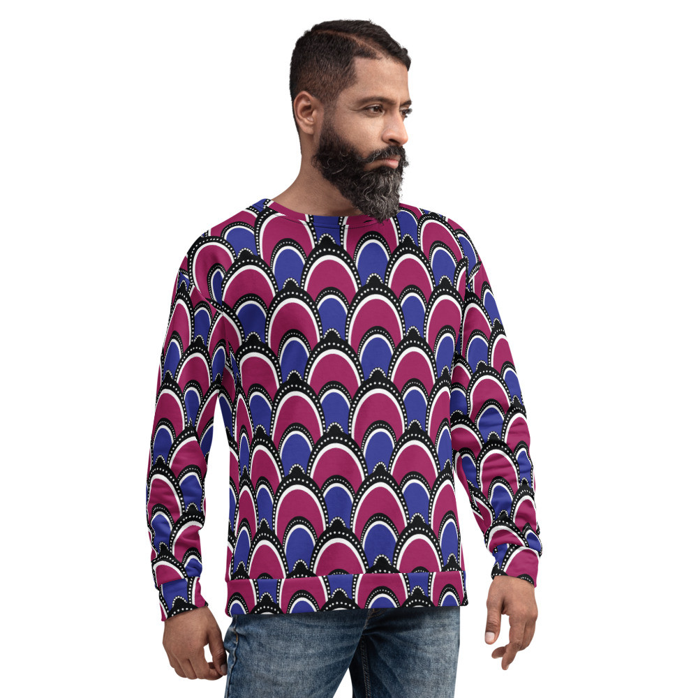 Peacock Inspired Unisex Sweatshirt