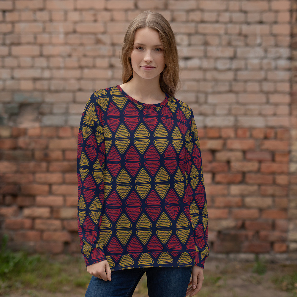 Triangles Unisex Sweatshirt II