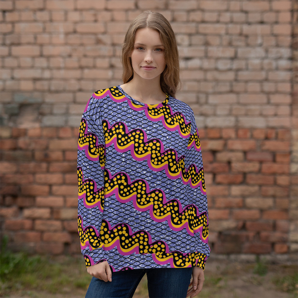 Squiggly Drip Unisex Sweatshirt