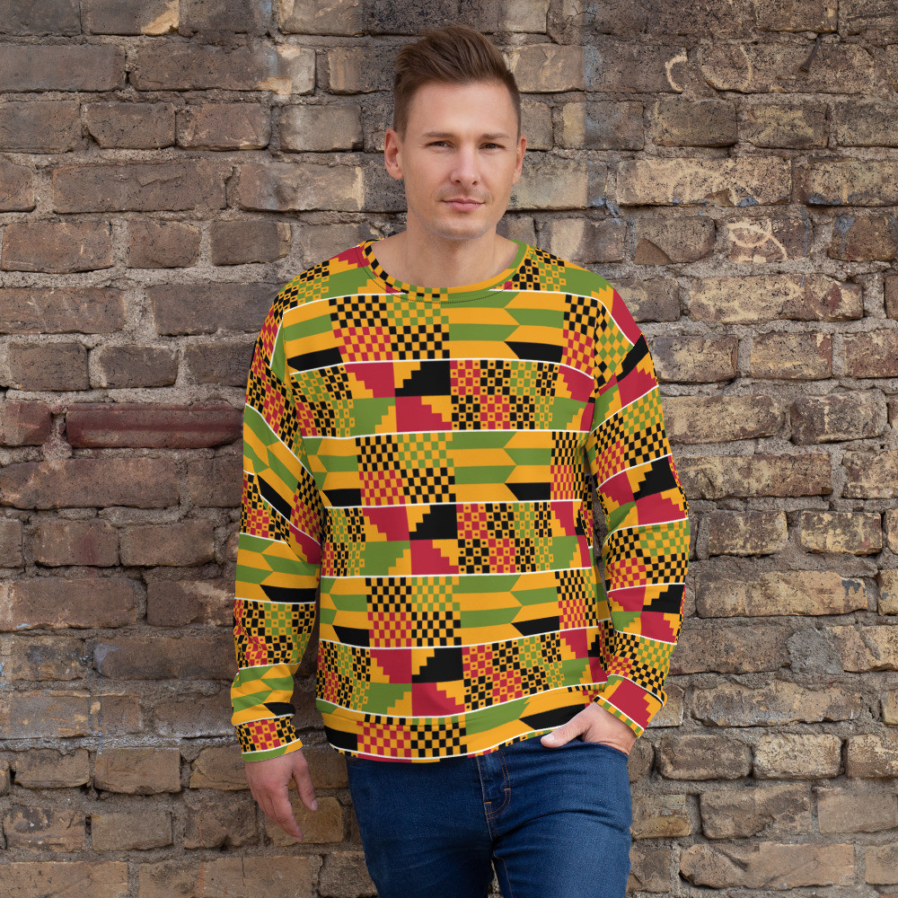 Kente Unisex Sweatshirt