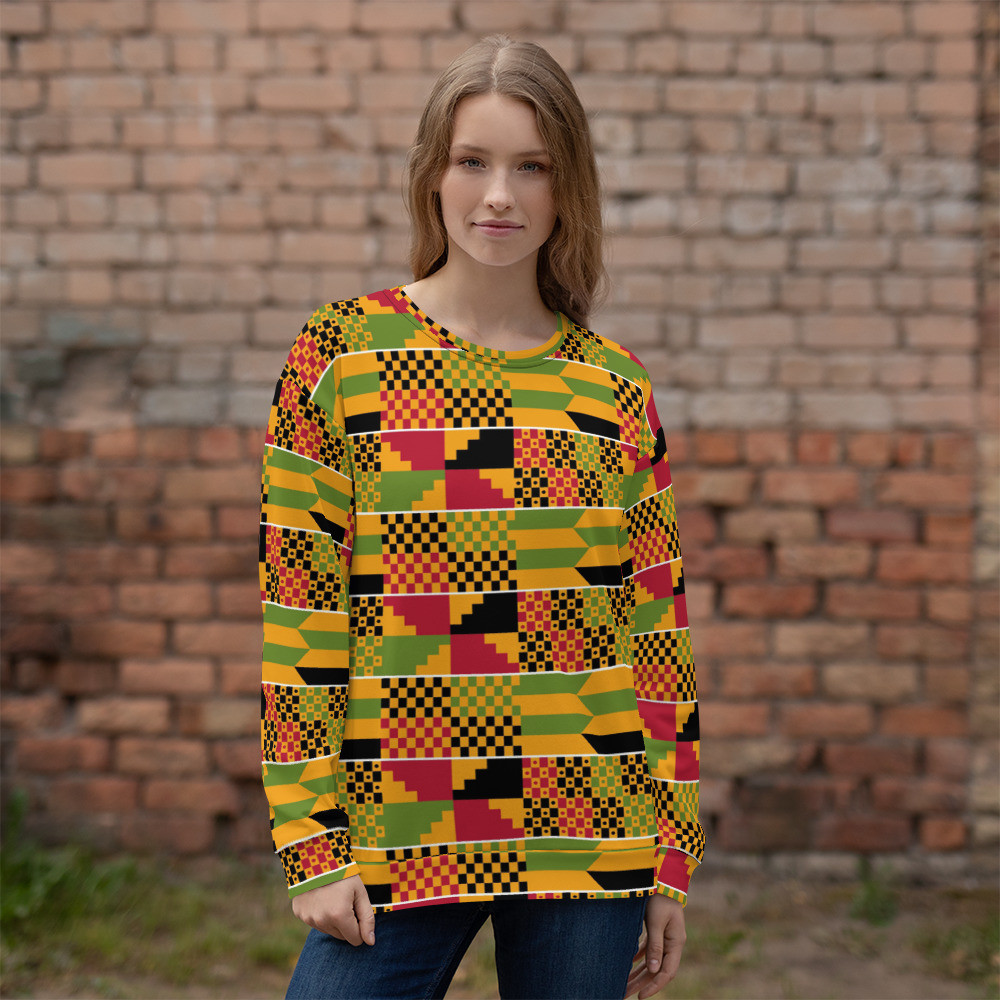 Kente Unisex Sweatshirt