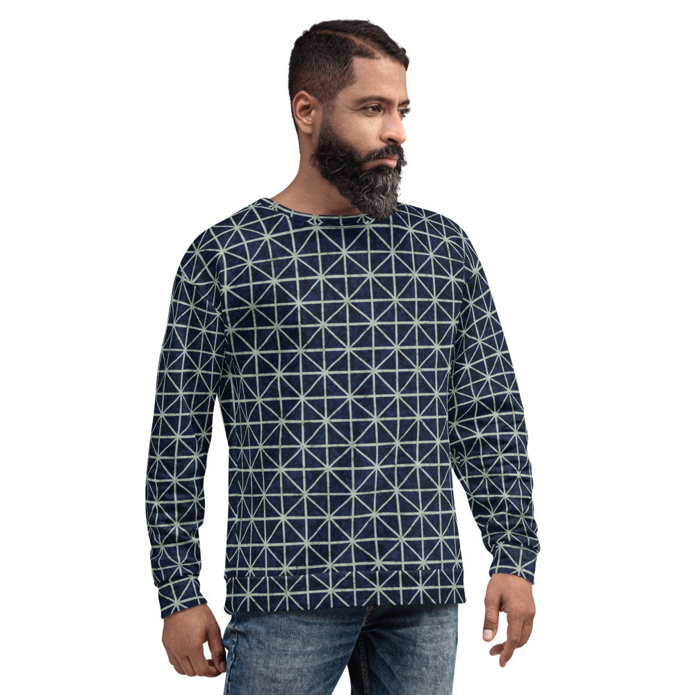 Adire Unisex Sweatshirt VIII