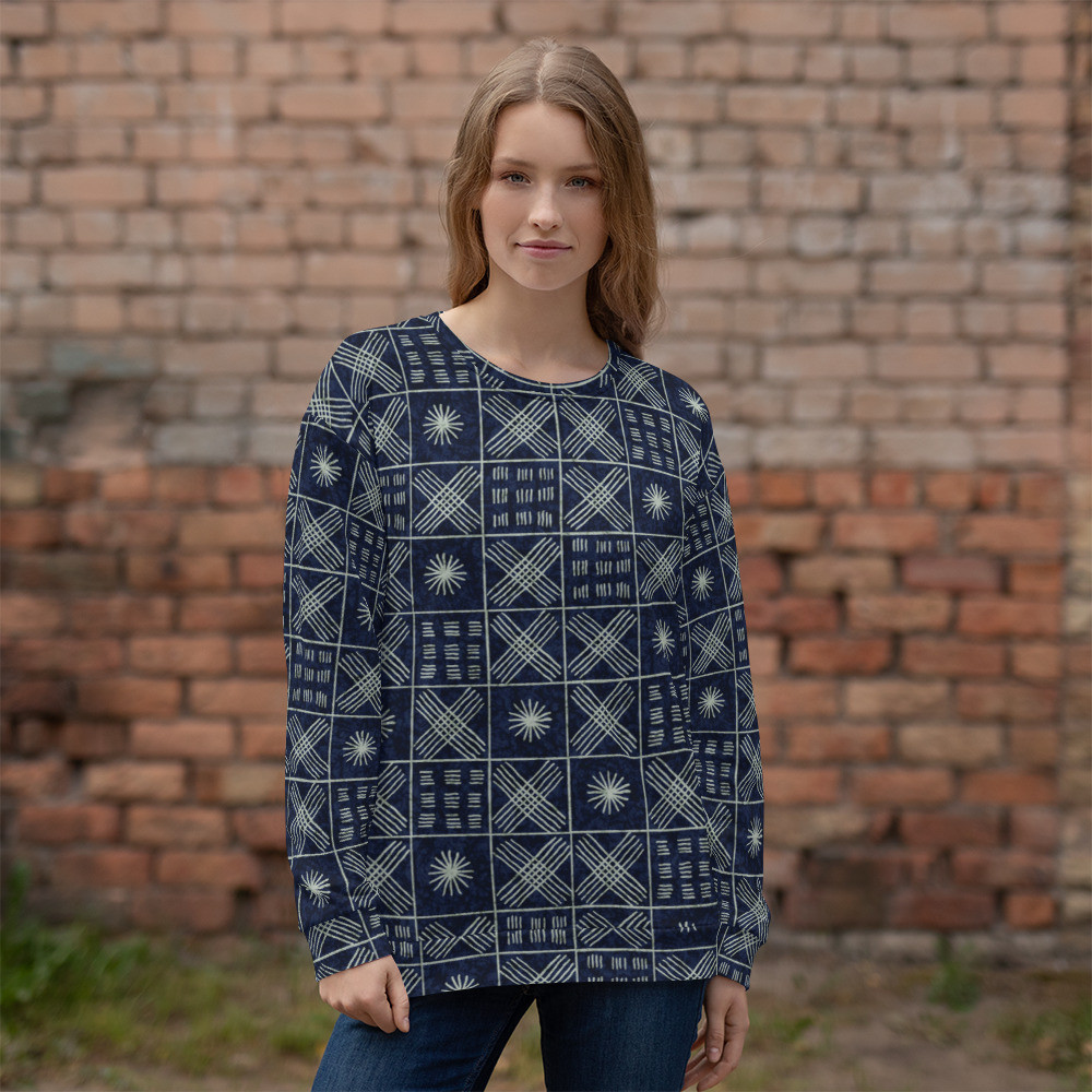 Adire Unisex Sweatshirt VI