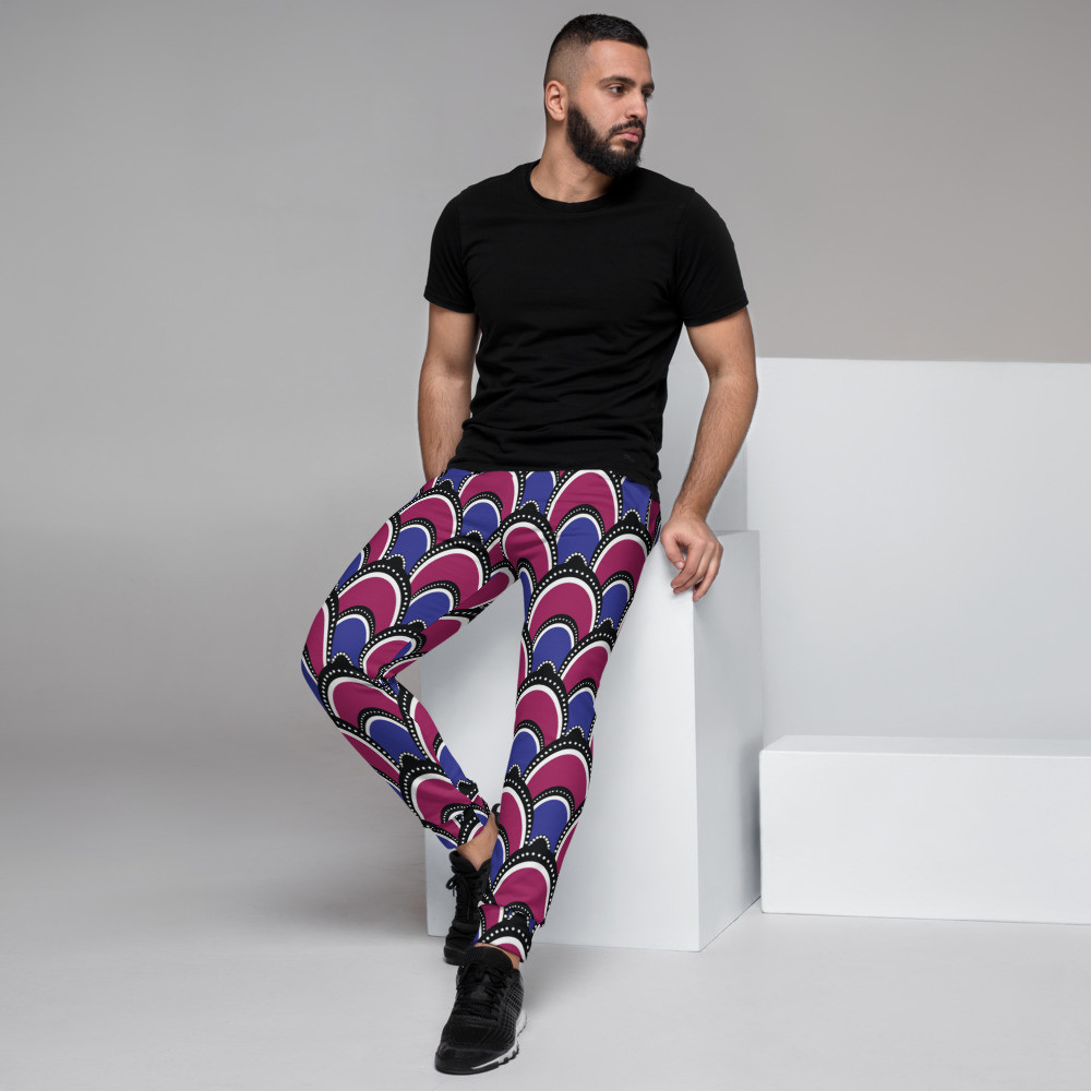 Peacock Inspired Men's Joggers