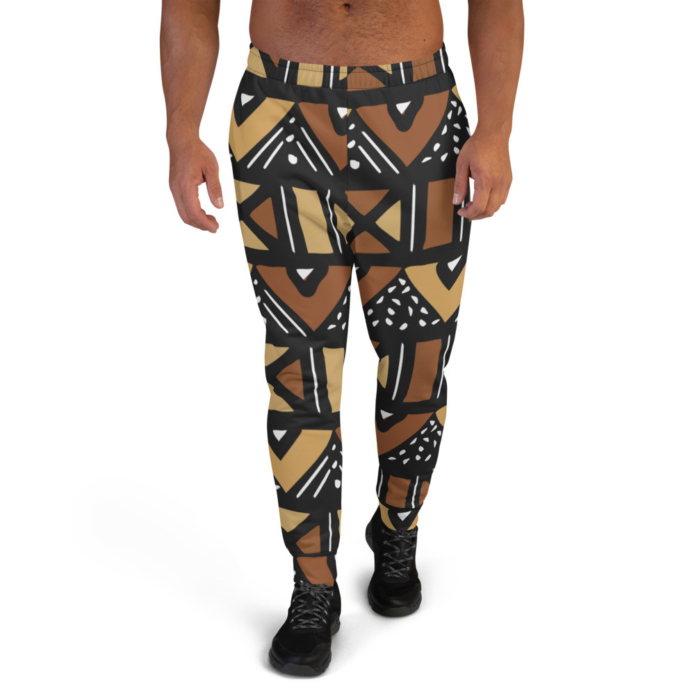 Mud Cloth Inspired Men's Joggers