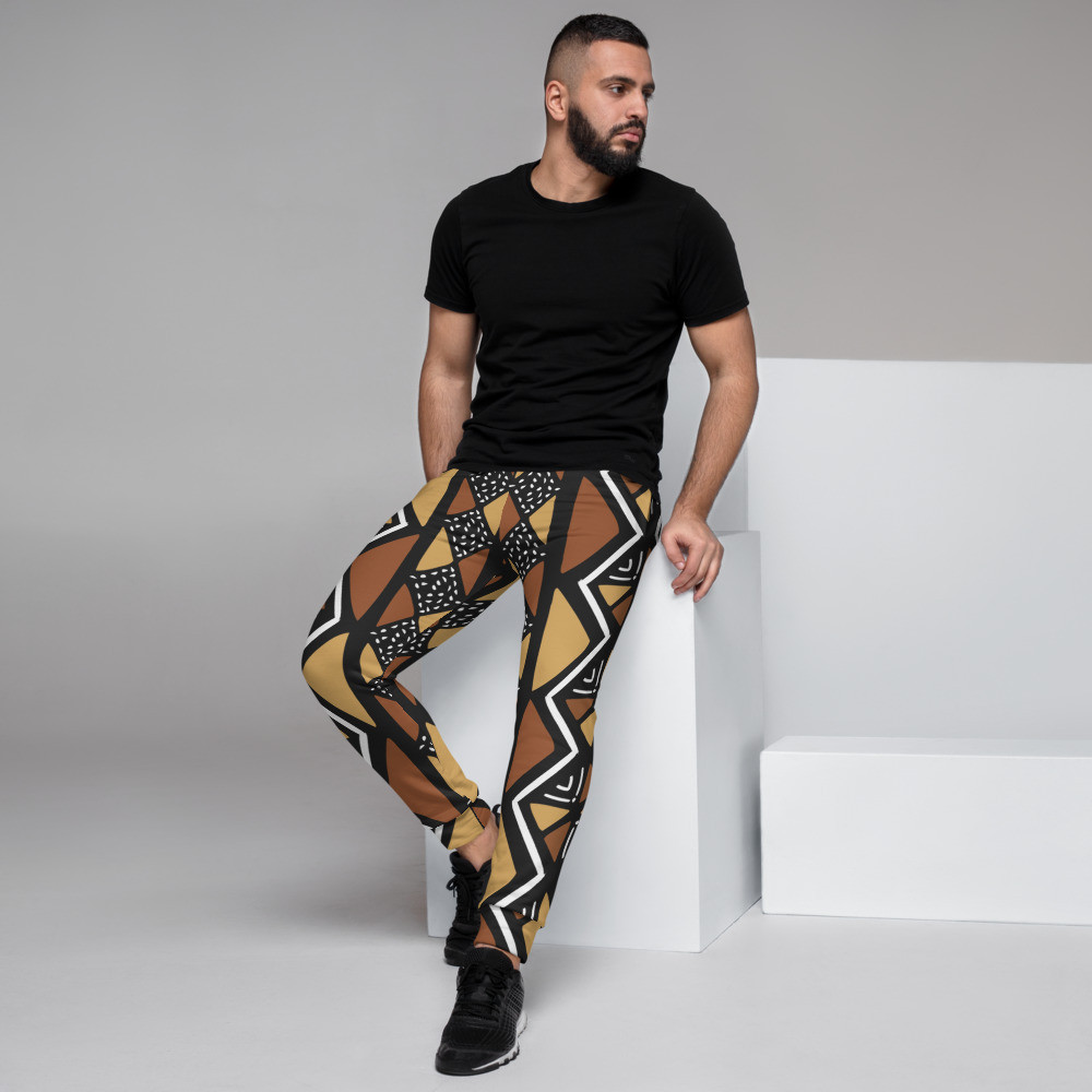Mud Cloth Inspired II Men's Joggers