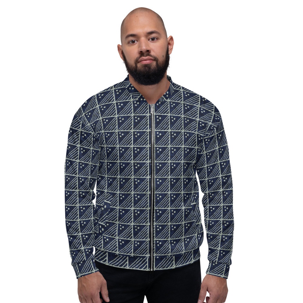 Adire Unisex Bomber Jacket V
