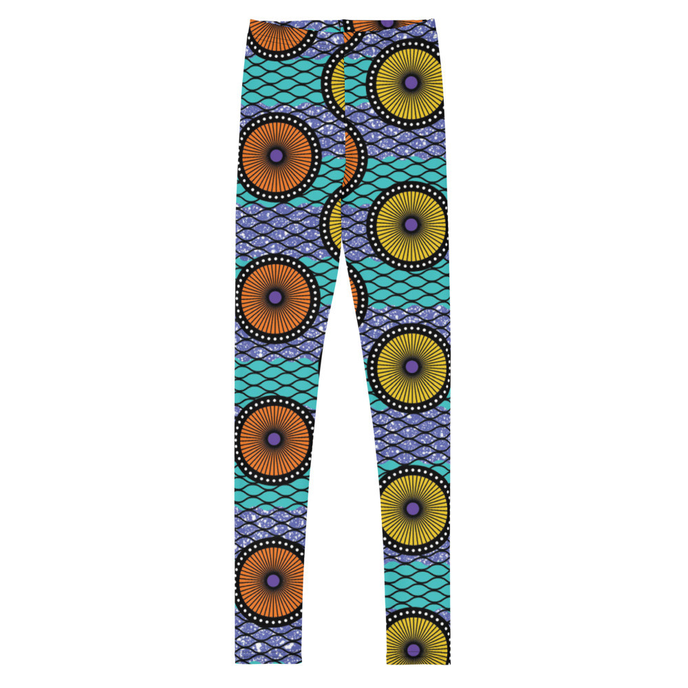 Youth Ankara Circles II Leggings