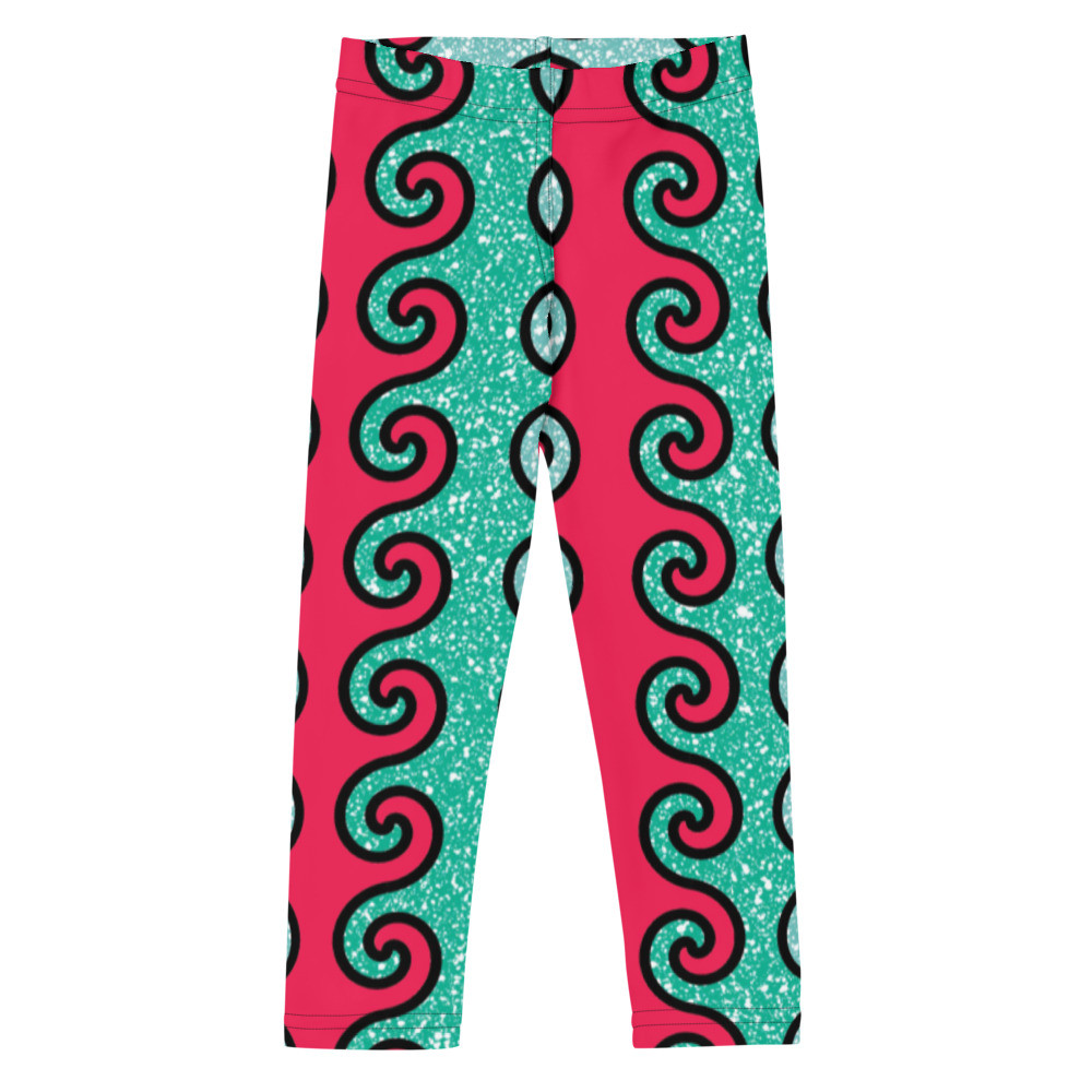 Kid's intertwined Curls Leggings