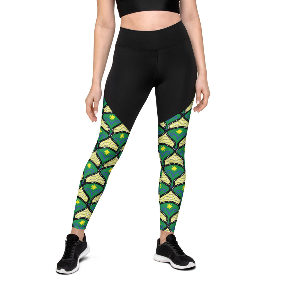 Spring Vibes Sports Leggings