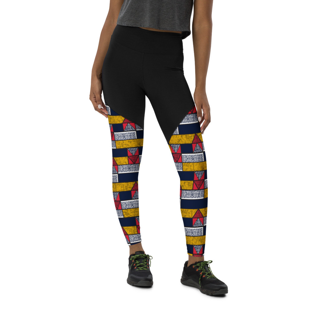 Bricks Inspired Sports Leggings