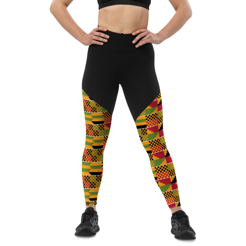 Kente Sports Leggings