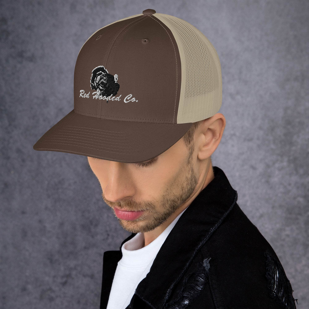 Brown/Khaki Turkey Trucker Hat