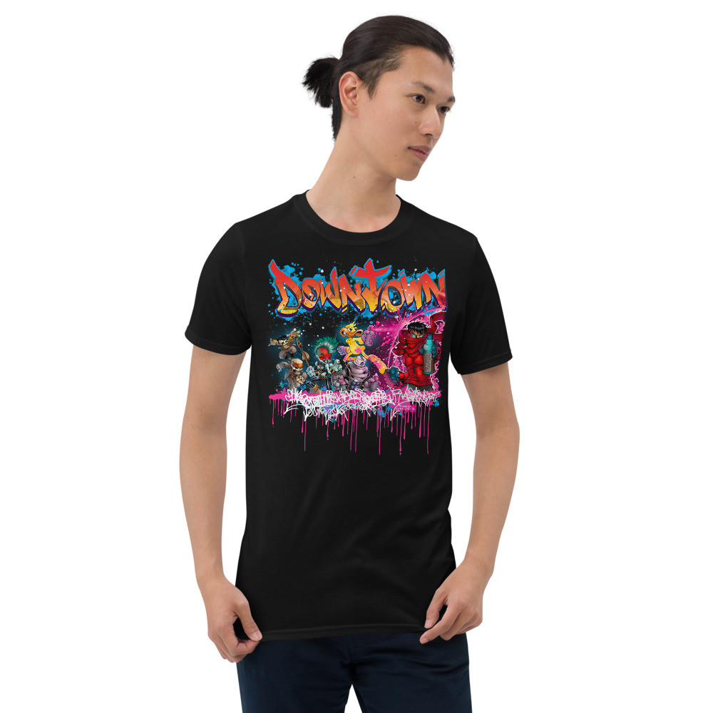 DOWNTOWN Cvr #1 - Short-Sleeve Unisex T-Shirt