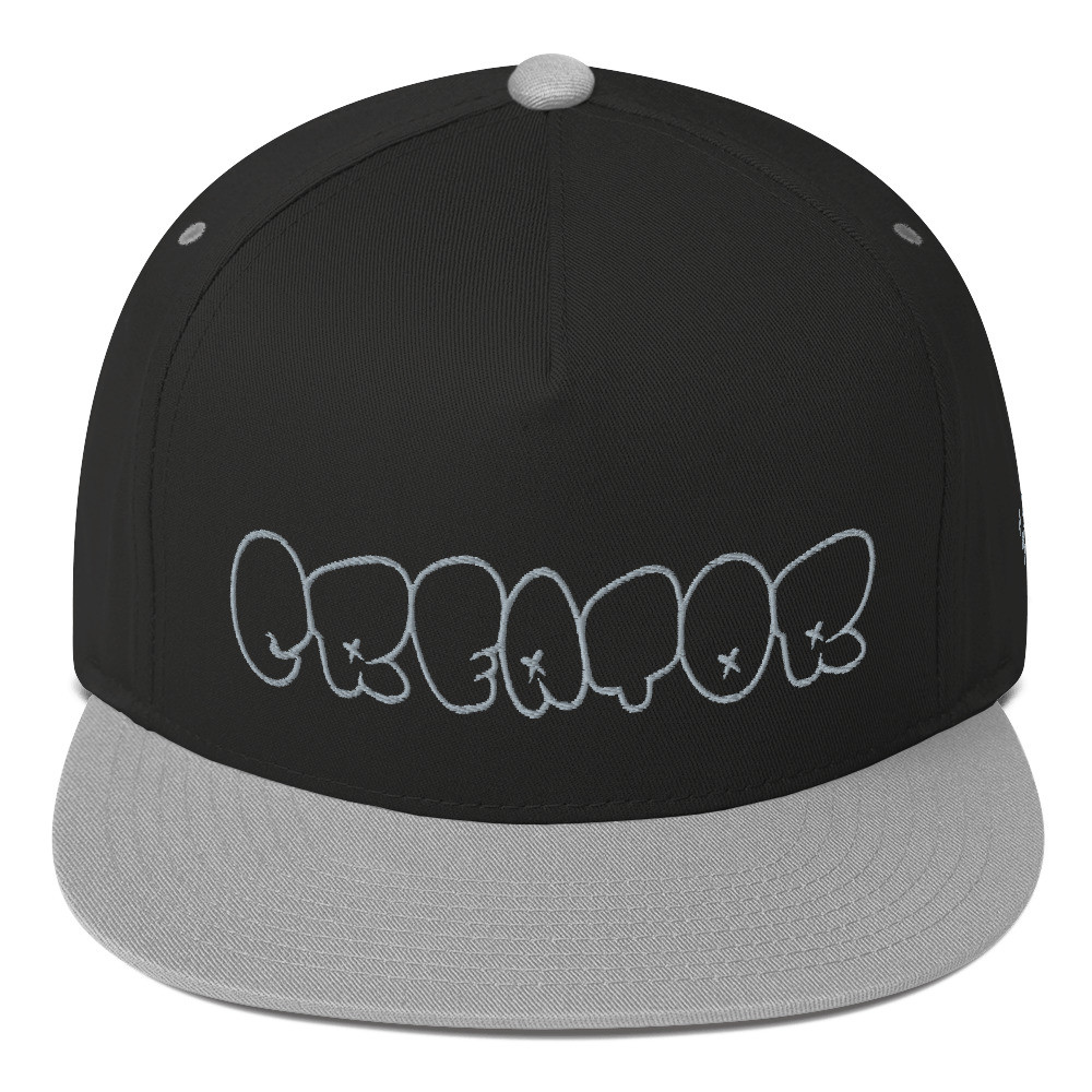DOWNTOAN 'CREATOR' Bubble STYLE Flat Bill Cap