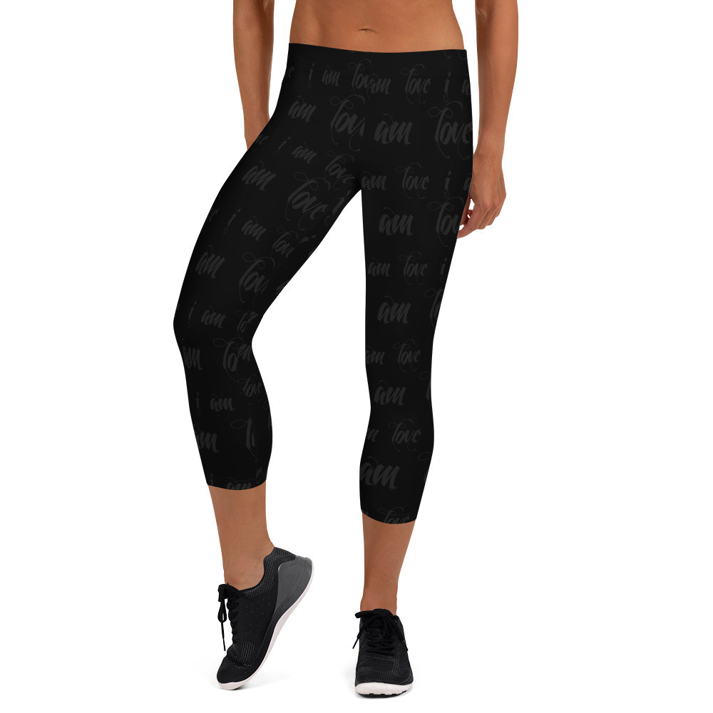 I AM LOVE Capri Leggings