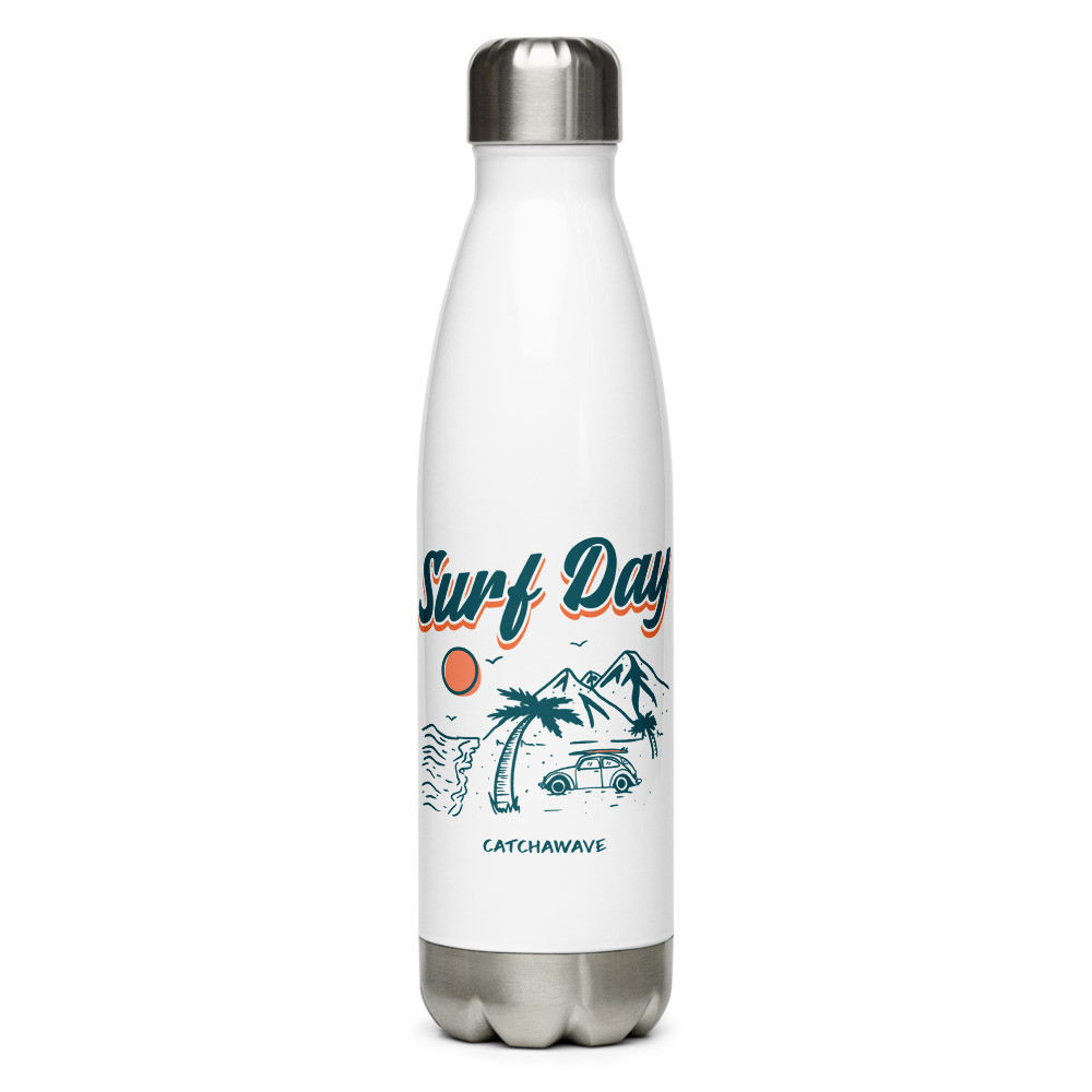 Surf Day Steel Water Bottle