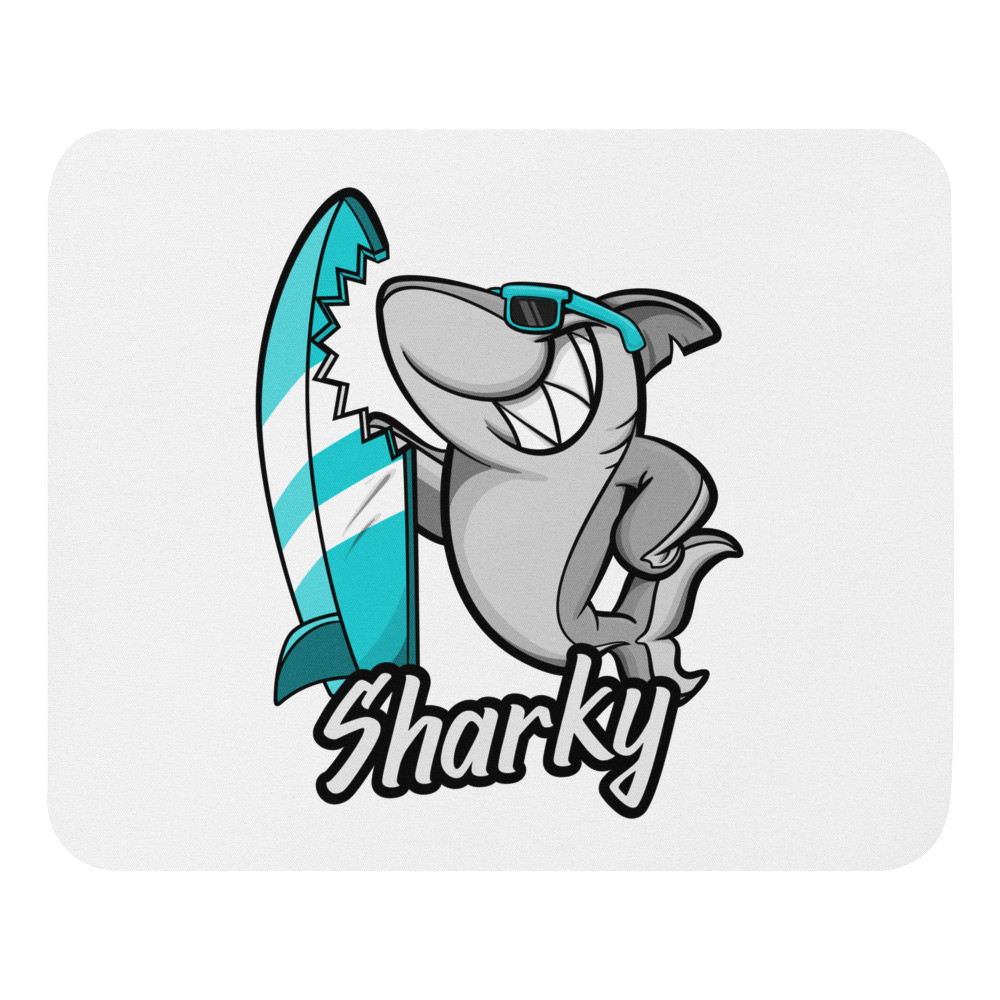 Sharky Mouse pad