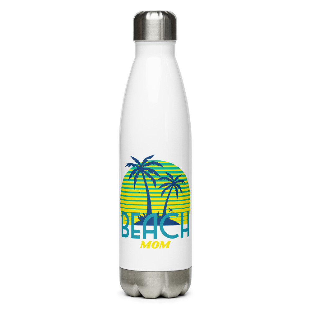 Beach Mom Stainless Steel Water Bottle