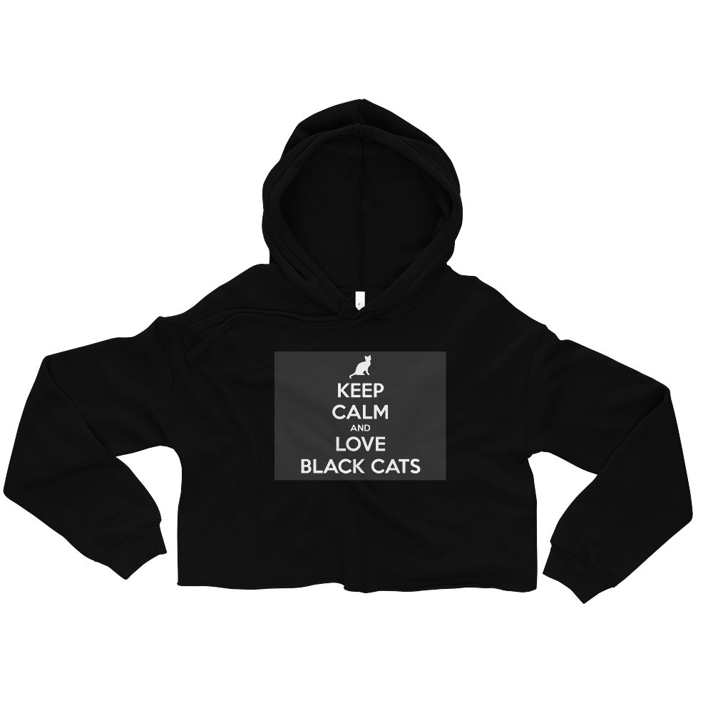 Crop Hoodie keep calm