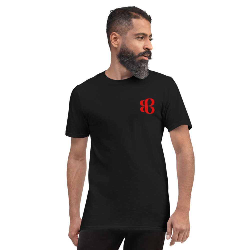 Red Logo Basic Tee