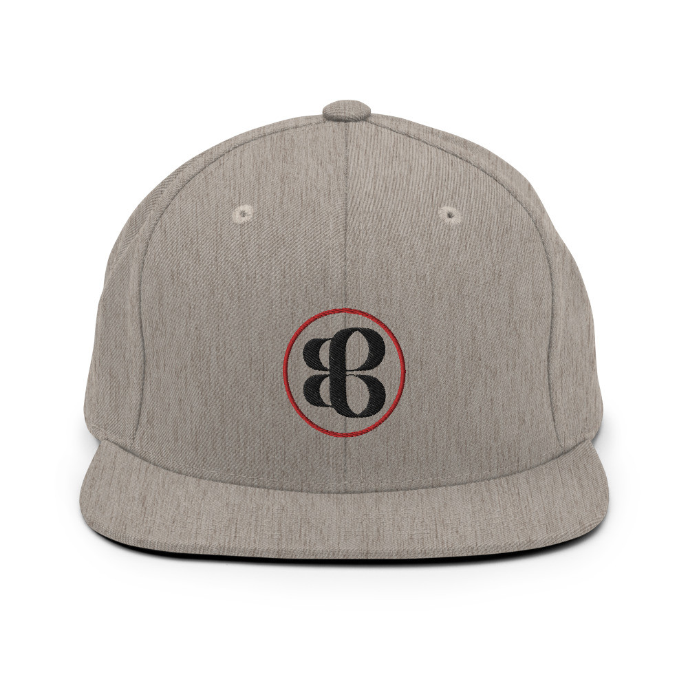 Circle Logo Snapback Cap