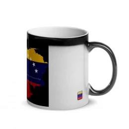 Taza mágica mapa de Venezuela, Venezuela map magic mug