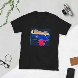Camiseta de Venezuela Llevo de tu luz