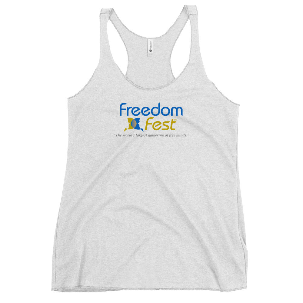 FreedomFest Logo - Women's Racerback Tank
