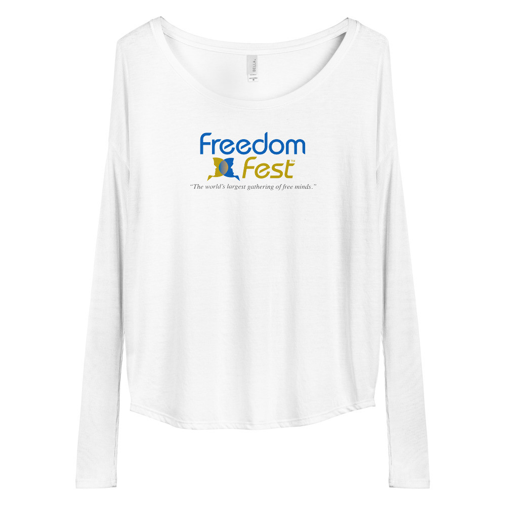 FreedomFest Logo - Ladies Long Sleeve Tee