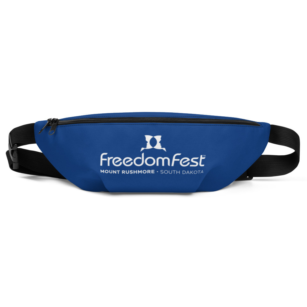 FreedomFest Logo - Fanny Pack (Blue)